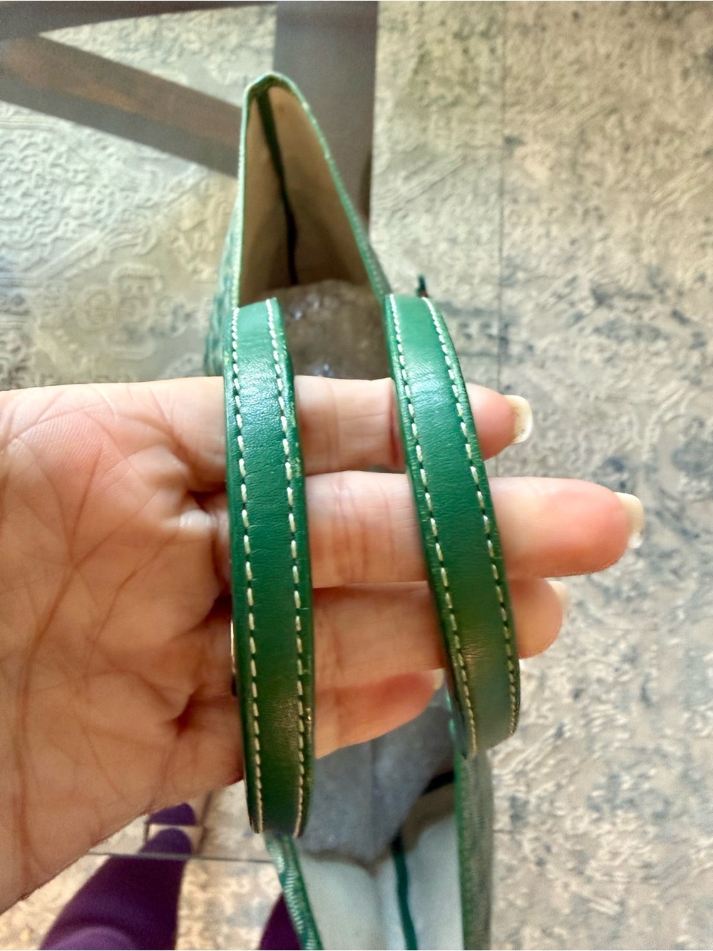 👜 Authentic Goyard Saint Louis PM Tote - Green - Picture 6 of 16